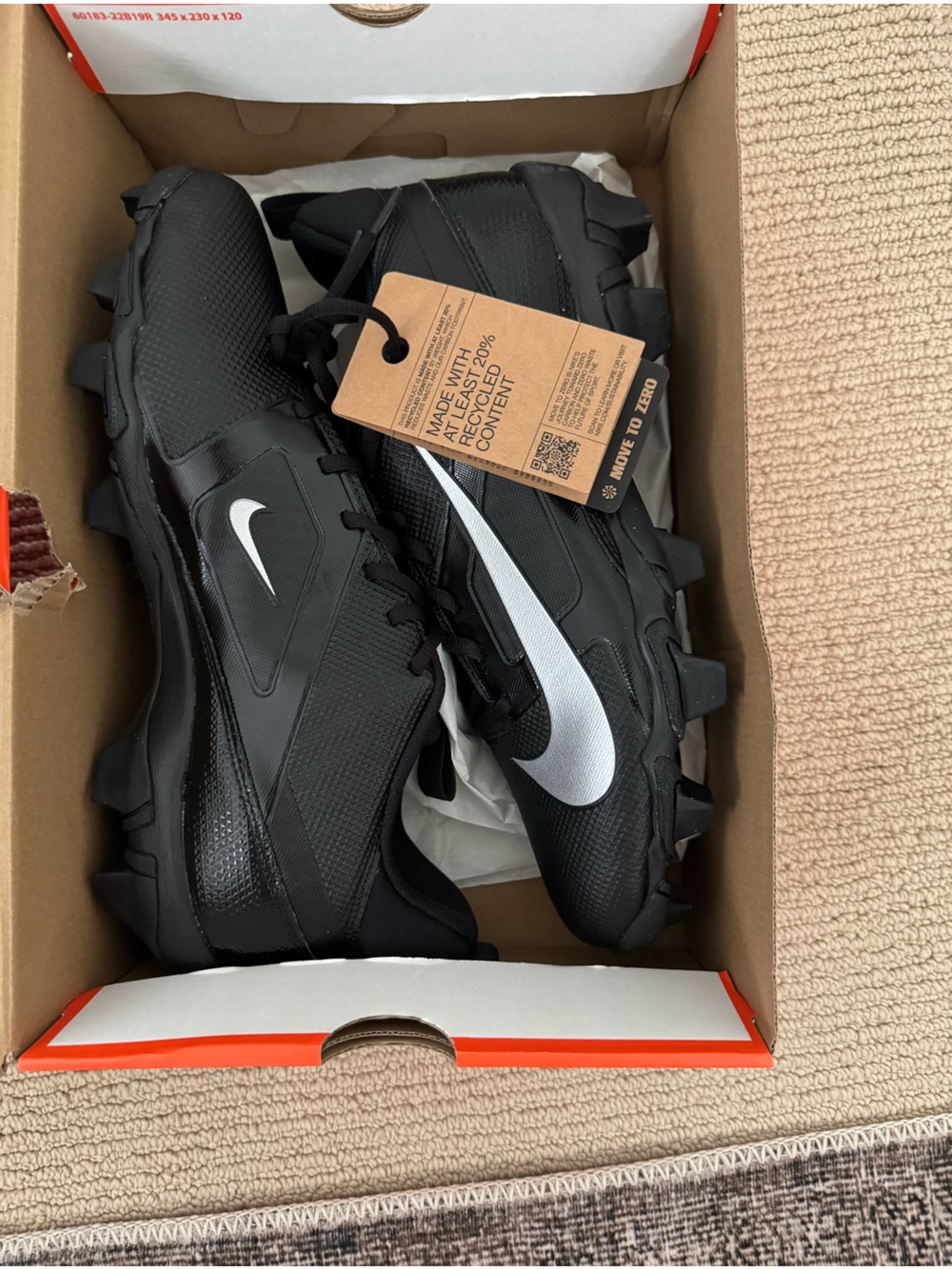 Nike Alpha Menace 4- Size 11.5 WIDE